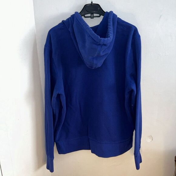 '47 Los Angeles Dodgers Hooded Sweatshirt Womens Large Blue Hoodie Pullover MLB - Picture 6 of 6